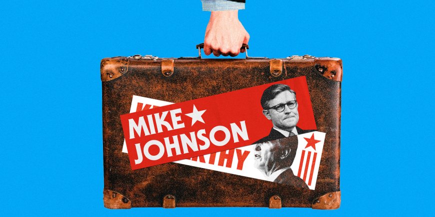 Speaker Mike Johnson is still dealing with Kevin McCarthy's baggage